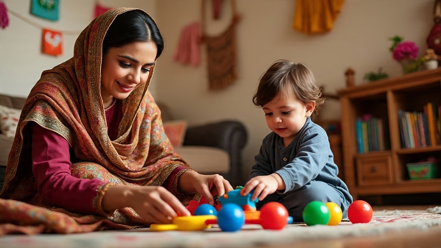 child s mother care service in pakistani home