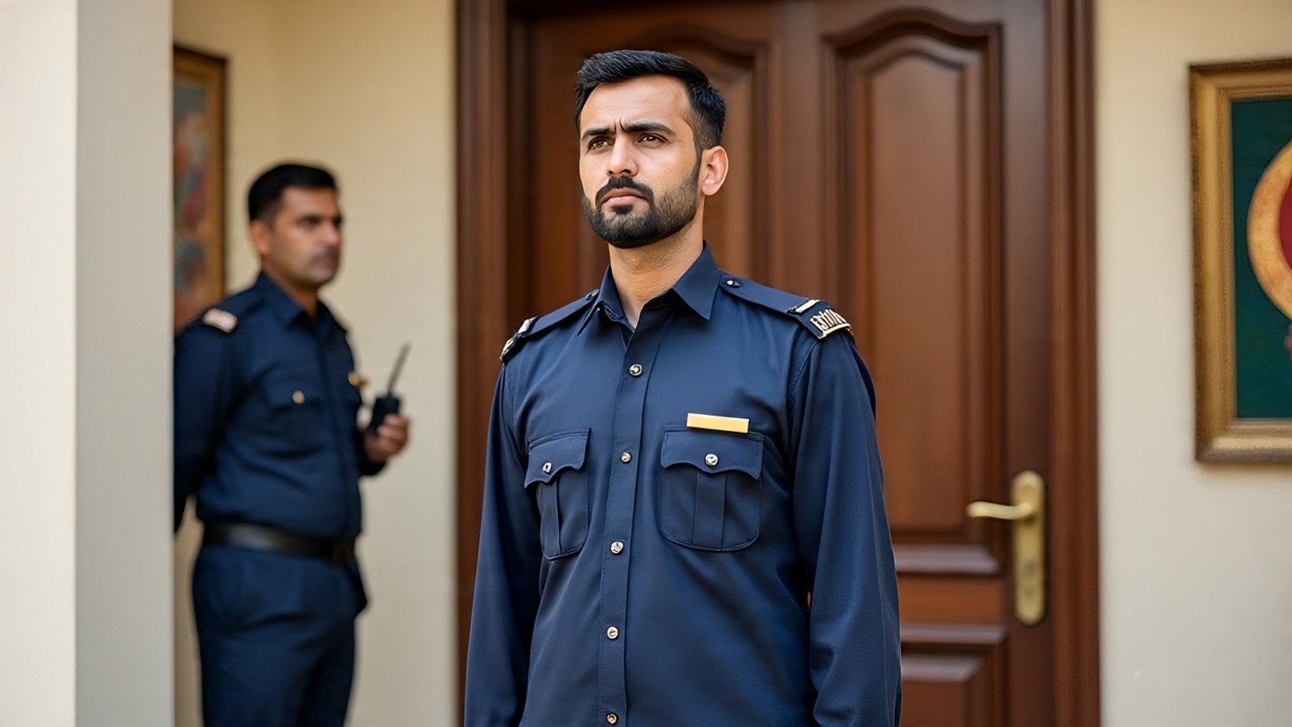 security guard service in pakistani home